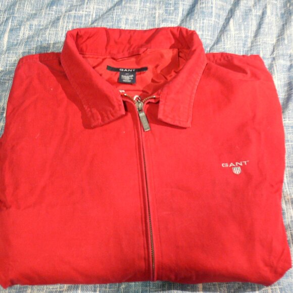 GANT HEAVY DUTY FALL/WINTER JACKET RED XL - Picture 7 of 7